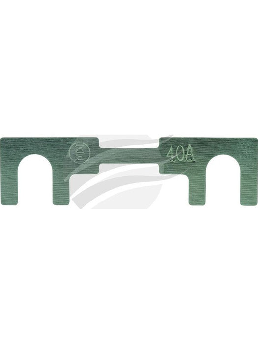 Jaylec Pack 1 Metal Fuse Strip 40Amp 36 Volt 41mm X 11mm FU7040 Fuses Jaylec - Micks Gone Bush