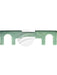 Jaylec Pack 1 Metal Fuse Strip 100Amp 36 Volt 41mm X 11mm FU7100 Fuses Jaylec - Micks Gone Bush