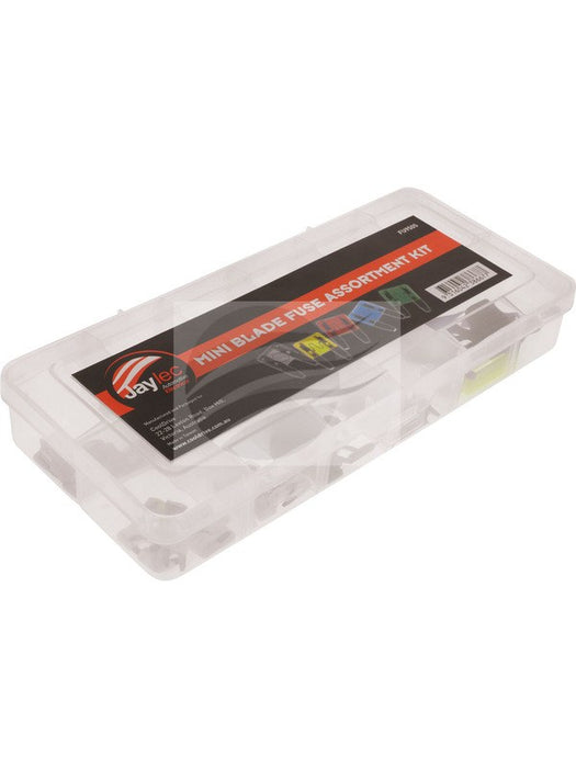 Jaylec Mini Blade Fuse Assortment Kit 82Pce Fuse Puller & Holder FU9505 Fuses Jaylec - Micks Gone Bush