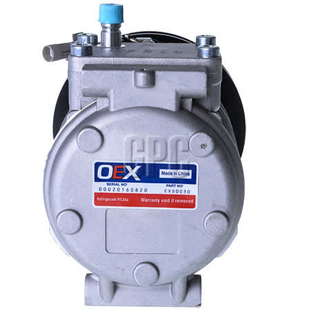 OEX Air Conditioning Compressor 12V Direct Mount Denso 10PA15L Style CXD0030 AIR CONDITIONING COMPRESSOR OEX - Micks Gone Bush