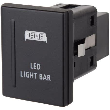 Narva OE Style Push Button Switch Light Bar Symbol 12V Blue Illumination 63398BL SWITCH NARVA - Micks Gone Bush