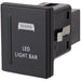 Narva OE Style Push Button Switch Light Bar Symbol 12V Blue Illumination 63398BL SWITCH NARVA - Micks Gone Bush