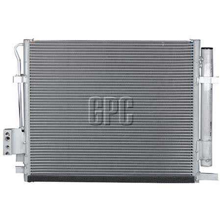 Hanon System HCC Air Conditioning Condenser Parallel Flow Subcooled Inlet Pad Outlet Pad CNX01018 AIR CONDITIONING CONDENSER HANON SYSTEM - Micks Gone Bush