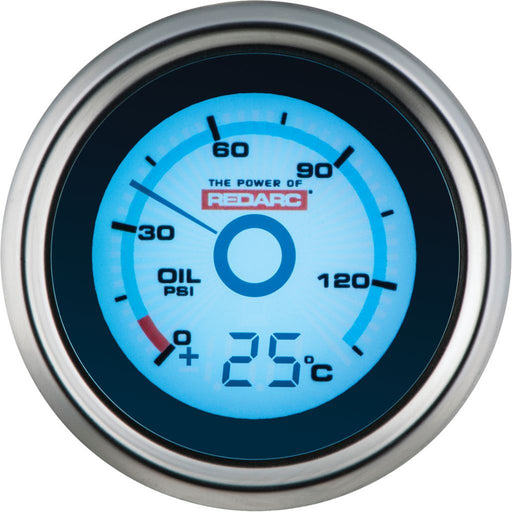 G52-PT gauge monitors one of four optional temperature sensors  Redarc    - Micks Gone Bush
