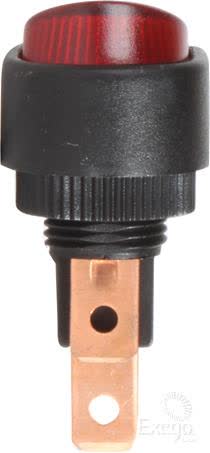 OEX Rocker Switch On/off Spst 12V Red Illuminated 30A ACX3797 SWITCH OEX - Micks Gone Bush
