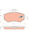 TRW Brake Pads GDB1048 TRW - Micks Gone Bush