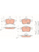 TRW Brake Pads GDB1668 TRW - Micks Gone Bush