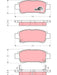 TRW DTEC Brake Pads GDB3249DT TRW - Micks Gone Bush