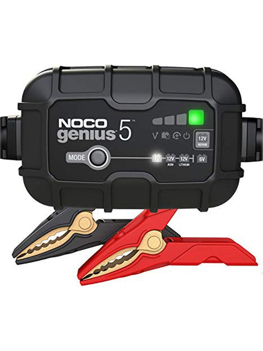 Noco Battery Charger Genius AGM Lithium-ion 6 & 12V 5 Amps GENIUS5 Chargers & Jump Starters Noco - Micks Gone Bush