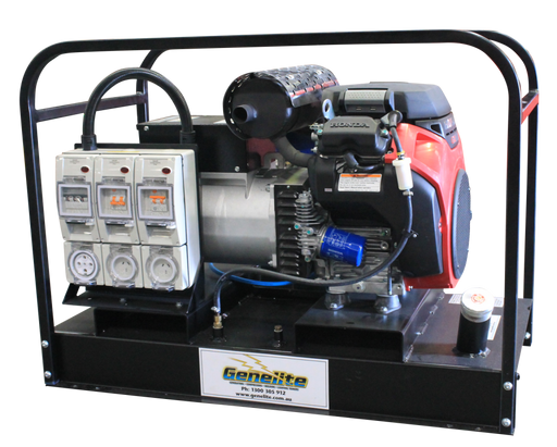 16kVA GH16000E-FBT/3: Honda Open Frame Generator with Unmatched Durability and Performance Business & Industrial Genelite    - Micks Gone Bush