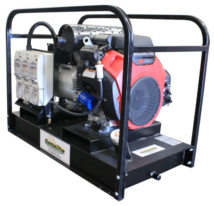 16kVA GH16000E-FBT/3: Honda Open Frame Generator Business & Industrial Genelite    - Micks Gone Bush