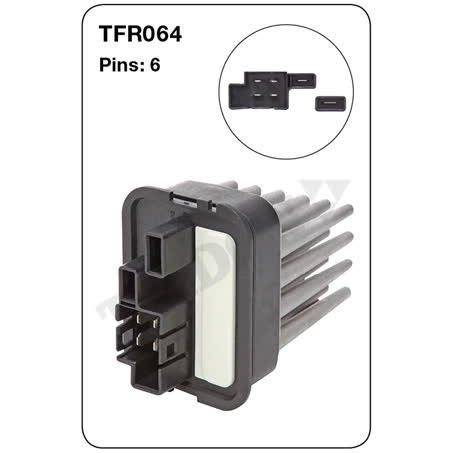 Tridon Air Conditioning Resistor TFR064, 6 Pin AIR CONDITIONING RESISTOR TRIDON - Micks Gone Bush