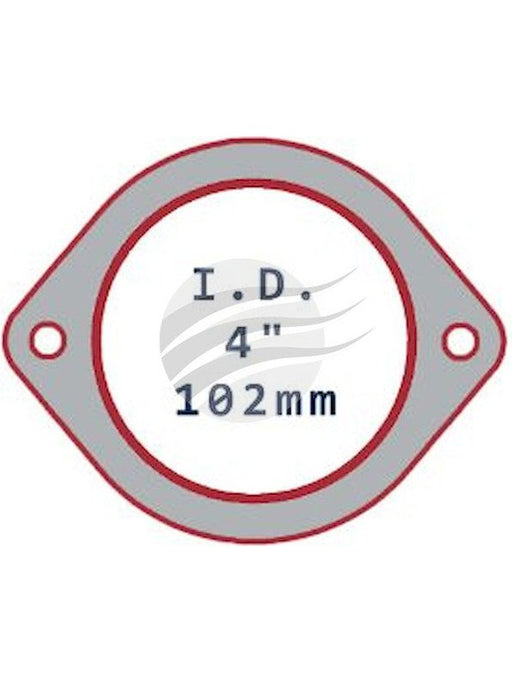 Aunger Univ 4" 2 Bolt Gasket 132 Pcd W/Fr GMG400R-10 Aunger - Micks Gone Bush