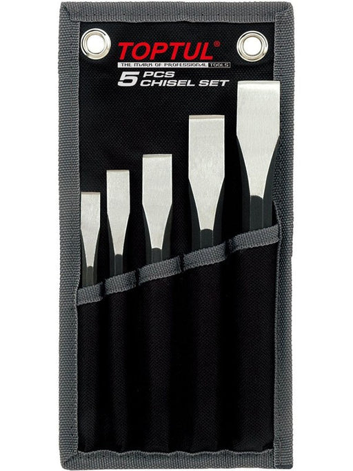 Toptul 5pcs Flat Chisel Set GPAQ0505 Toptul - Micks Gone Bush