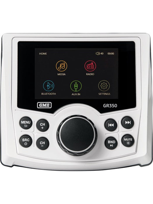 GME Am/Fm Marine Radio With Bluetooth White 4 X 40W GR350BTW GME - Micks Gone Bush