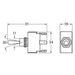 Hella Toggle Switch On/off/on Spdt 20A 12V Part No. 4461 SWITCH HELLA - Micks Gone Bush