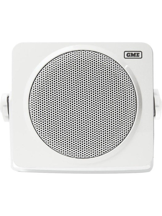 GME 1 Pr Marine Box Speakers 60 Watt 109mmx96mm White GS320W GME - Micks Gone Bush