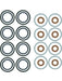 Mahle Injector O-Rings Crush Washers Included Fits Ford 6.0L Diesel GS33442 O-Rings Mahle - Micks Gone Bush