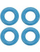 Mahle O-Ring Rubber Blue Fuel Injector Set of 4 GS33530 O-Rings Mahle - Micks Gone Bush