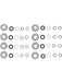 Mahle O-Ring Rubber Fuel Injection Nozzle Kit GS33940 O-Rings Mahle - Micks Gone Bush