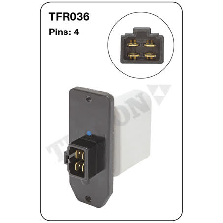 Tridon Air Conditioning Resistor TFR036 4 Pin AIR CONDITIONING RESISTOR TRIDON - Micks Gone Bush