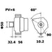 Mahle Alternator 12V 120A MG170 ALTERNATOR MAHLE - Micks Gone Bush