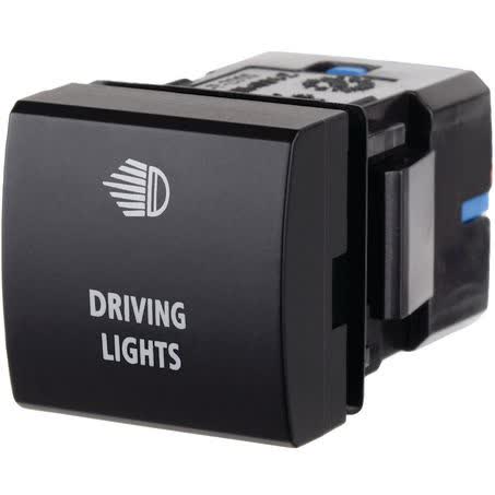 Drivetech 4X4 OE Style Push Button Switch 12V 3A 21MM X 21MM DT-11108 Toyota SWITCH DRIVETECH 4X4 - Micks Gone Bush