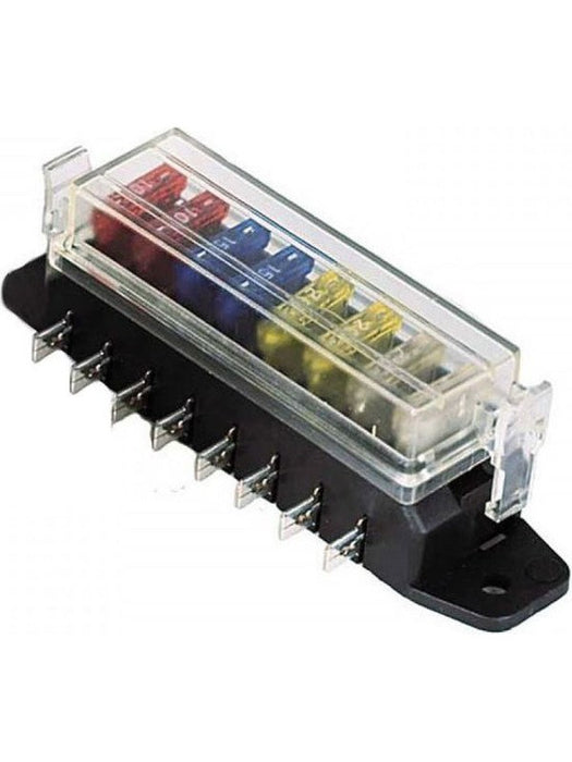 Hella 8-Way Lateral Single Fuse Box H84960111 Hella - Micks Gone Bush