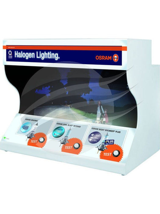 Osram Halogen Counter Display Has 1X H4, 1X H4 Cbi,1X H4 Nbp HALOGENDISP Osram - Micks Gone Bush