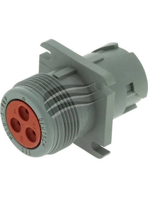 Deutsch Pack 1 Hd10 3 Way Bulkhead Plug Connector - Uses Size 16 HD10-3-96P Weatherproof Connectors Deutsch - Micks Gone Bush