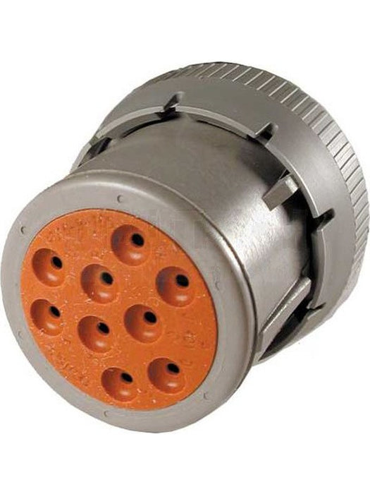 Deutsch Hd10 9 Way Bulkhead Socket Connector - Uses Size 16 Term HD16-9-16S Deutsch - Micks Gone Bush
