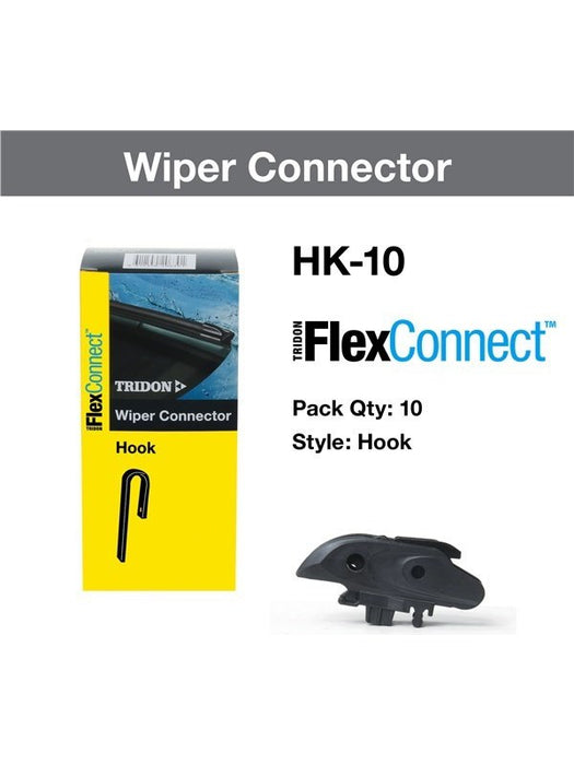 Tridon Wiper Blade Connector Flexconnect Hook 10 Pack HK-10 Tridon - Micks Gone Bush
