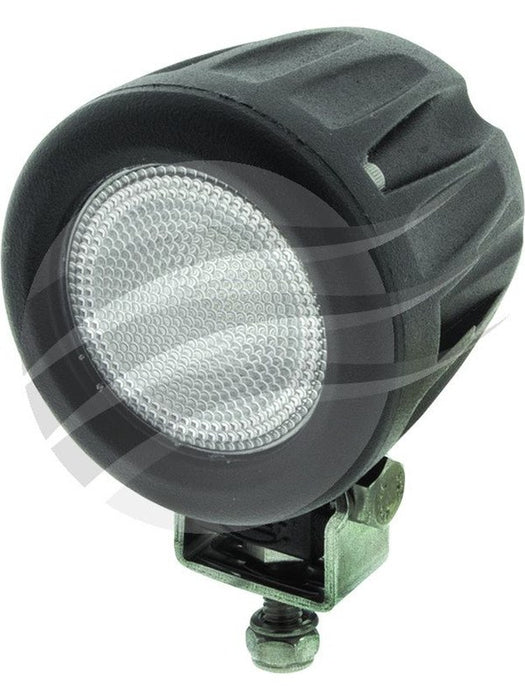 Hella LED Round Work Lamp Flood Beam 9-64V 6 Watt 900 Lumen HM1590WB Hella - Micks Gone Bush