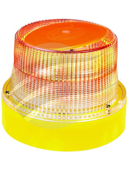 Hella Beacon E LED Optiray Amber 12-30Vdc E LED Direct Mount HM300ADIR Hella - Micks Gone Bush