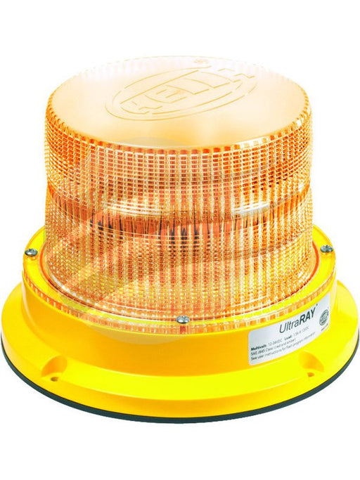 Hella Ultraray LED Amber Beacon 4 Flash Patterns 12-30V HM400ADIR Hella - Micks Gone Bush
