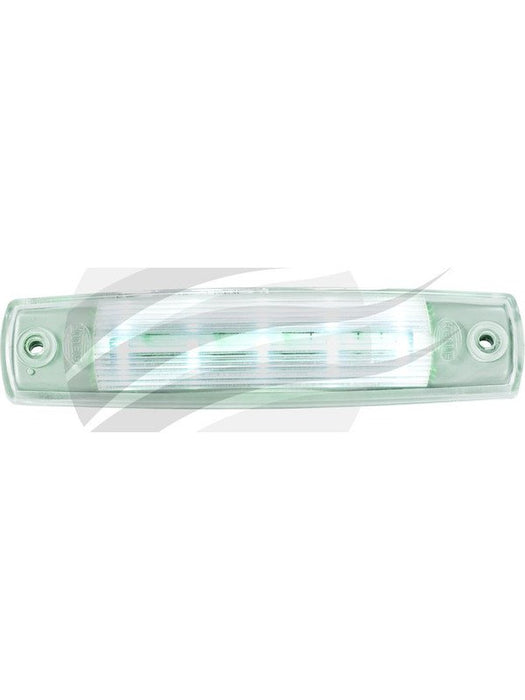 Hella Interior Lamp White Illum 24V 5X LED Flush Mount HM6605WD-24V Hella - Micks Gone Bush