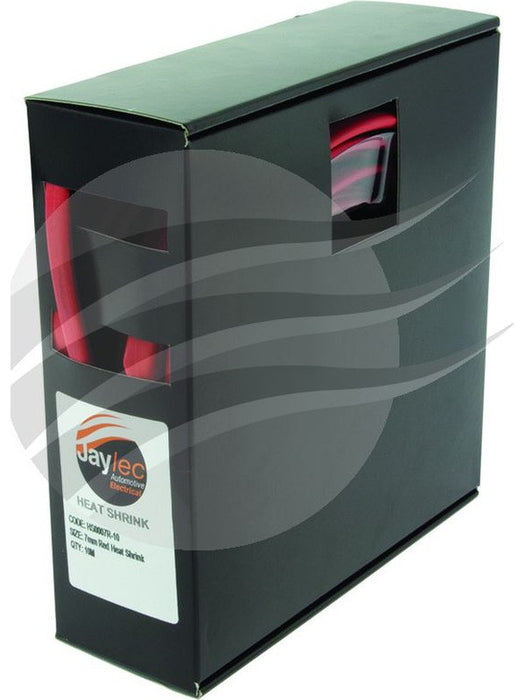 Jaylec Heat Shrink Tubing 10M Red 7.0mm Spool Mate Box HS0007R-10 Shrink Sleeve Tubings Jaylec - Micks Gone Bush