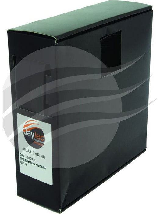 Jaylec Heat Shrink Tubing 5M Black 20.0mm [ref Narva 56622-5] HS0020B-5 Shrink Sleeve Tubings Jaylec - Micks Gone Bush