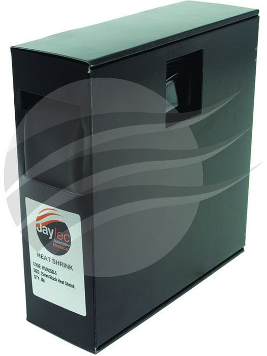 Jaylec Heat Shrink Tubing 5M Black 25.0mm [ref Narva 56624-5] HS0025B-5 Shrink Sleeve Tubings Jaylec - Micks Gone Bush