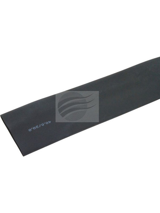 Jaylec Pack 1 Heat Shrink Tubing Black 40.0/20.0mm 1.2M Length HS0040B Shrink Sleeve Tubings Jaylec - Micks Gone Bush