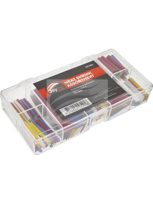 Jaylec 95 Pcs Heat Shrink Assortment Kit Assorted Colours 2.5-20mm HS1006 Shrink Sleeve Tubings Jaylec - Micks Gone Bush