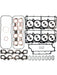 Mahle Engine Gasket Set Top End 6.1 L Mopar Gen III Hemi Kit HS54734 Engine Gasket Sets Mahle - Micks Gone Bush