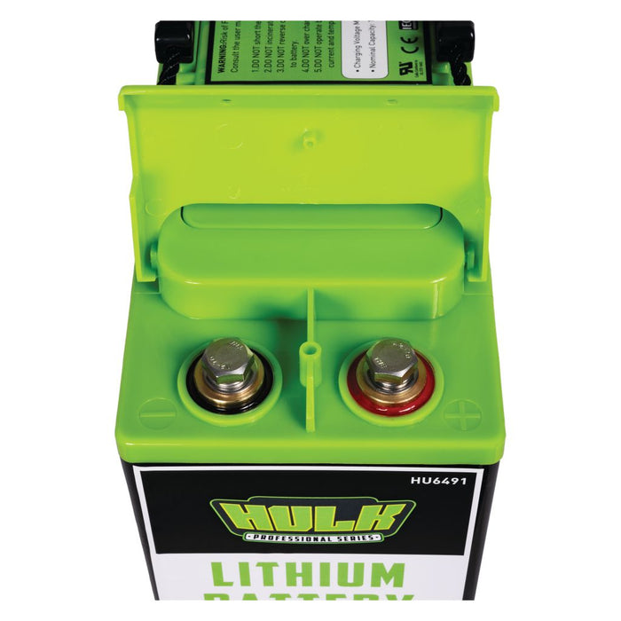 100ah Slimline Lithium Battery Lifepo4 12v - 551mm  Hulk Pro    - Micks Gone Bush