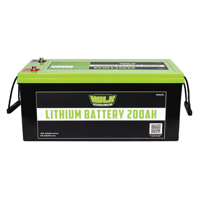 200ah Lithium Battery Lifepo4 12v - 522mm X 240mm  Hulk Pro    - Micks Gone Bush