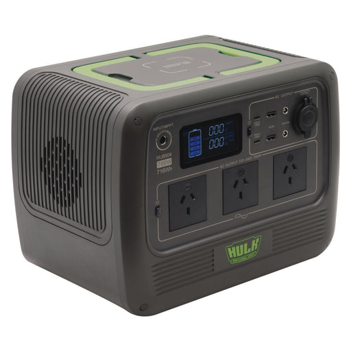 Portable Power Station Ps700 60ah With 700w Pure S  Hulk Pro    - Micks Gone Bush