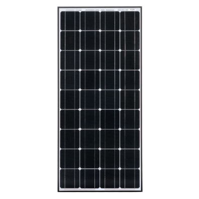 100W FIXED SOLAR PANEL MONO 1195mm x 541mm x 35mm BLACK Solar Panel Hulk    - Micks Gone Bush