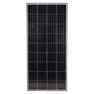 190W FIXED SOLAR PANEL MONO 1482mm x 680mm x 35mm BLACK Solar Panel Hulk    - Micks Gone Bush