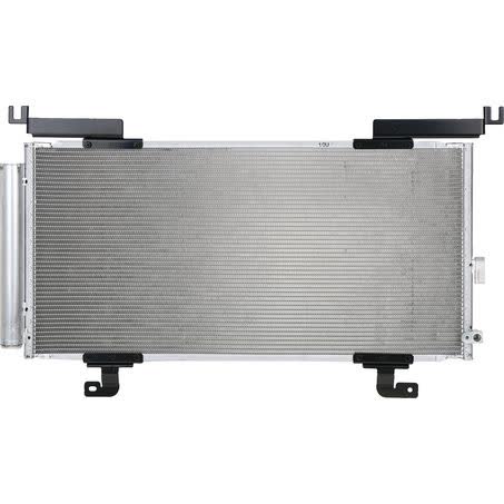 Denso Air Conditioning Condenser Parallel Flow Subcooled Inlet Pad Outlet Pad CNX2180 AIR CONDITIONING CONDENSER DENSO - Micks Gone Bush