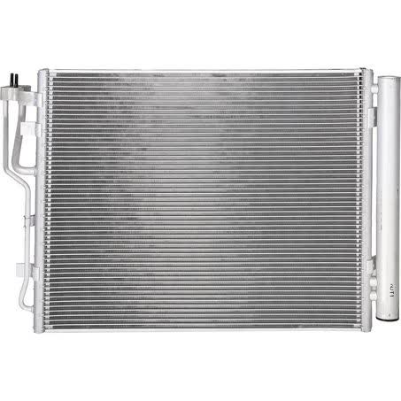 Hanon System Air Conditioning Condenser Parallel Flow Inlet Pad Outlet Pad CNX142 AIR CONDITIONING CONDENSER HANON SYSTEM - Micks Gone Bush
