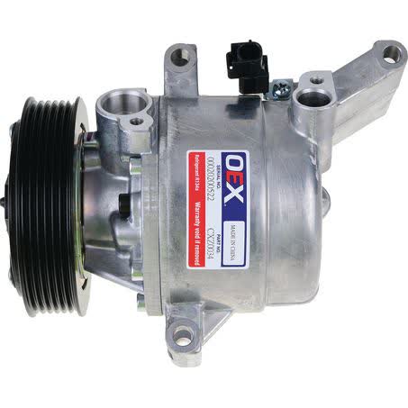 OEX Air Conditioning Compressor 12V Direct Mount Valeo Style CXZ0034 AIR CONDITIONING COMPRESSOR OEX - Micks Gone Bush